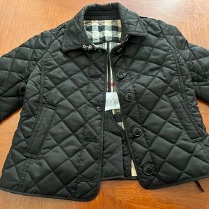 Burberry kids coat size 4Y
